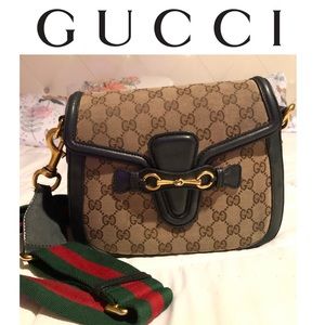 Gucci lady web original GG shoulder bag